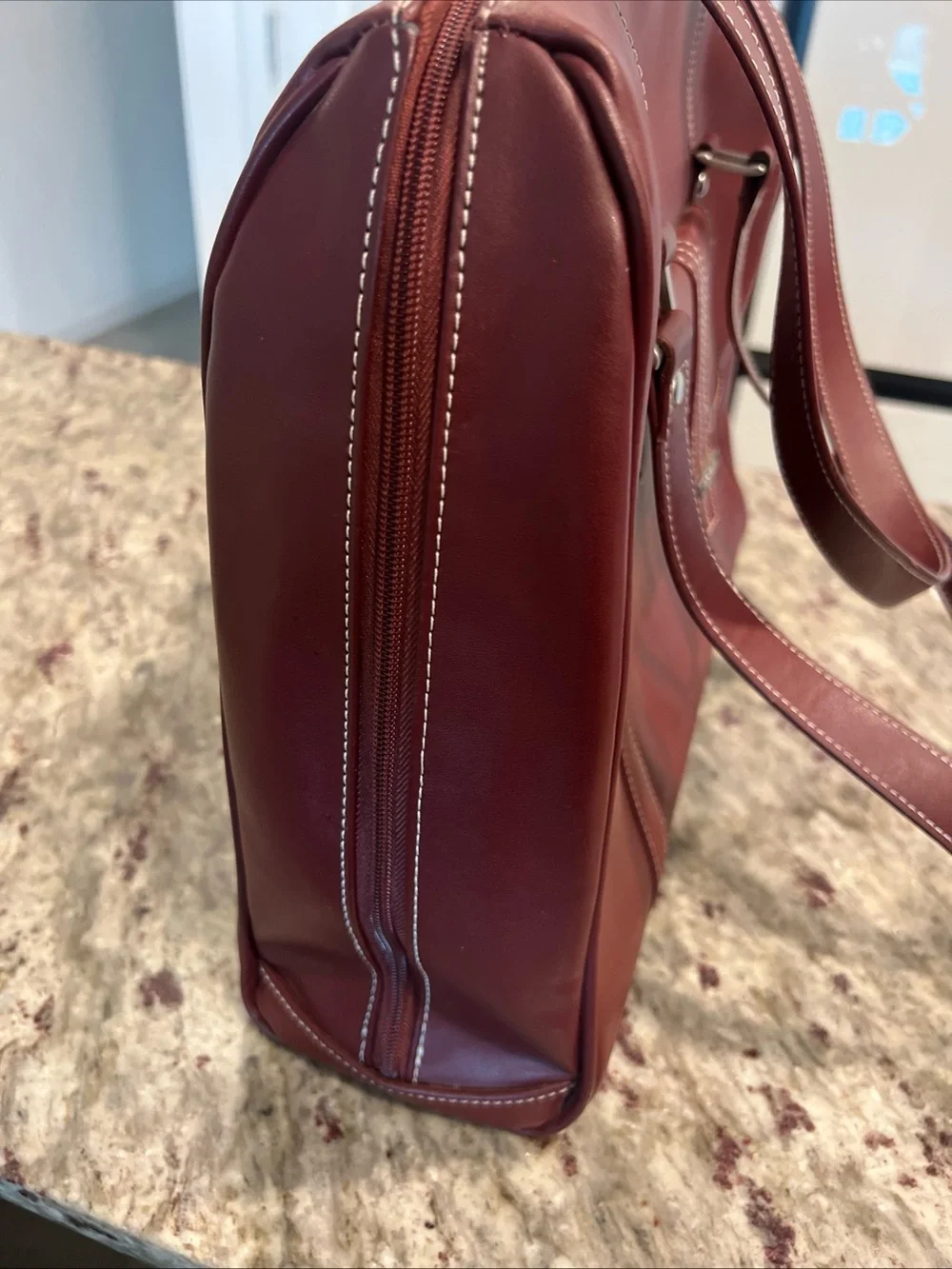Vintage samsonite luggage/laptop bag -Burgundy